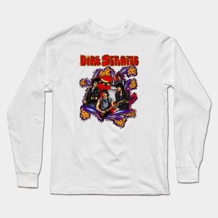 Vintage Dire Straits Train Long Sleeve T-Shirt